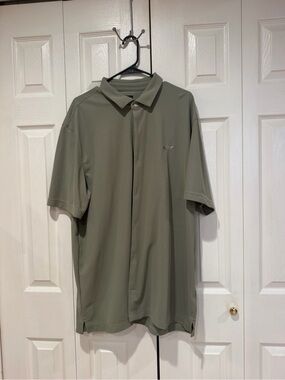 Greg Norman Collection Olive Performance Polo